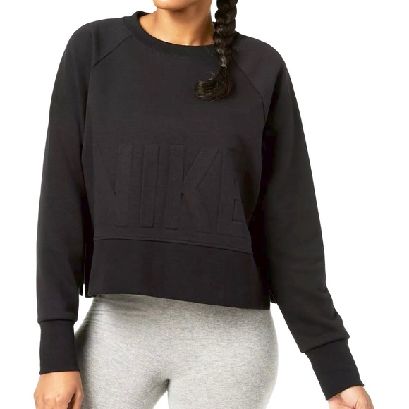 nike embossed sweatshirt